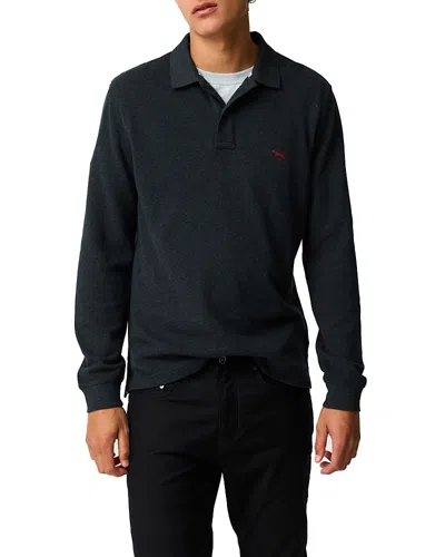 Rodd & Gunn Long Sleeve Sports Fit Gunn Polo In Green