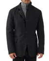 Rodd & Gunn Longbush Wool Blend Jacket In Graphite