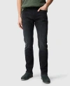 Rodd & Gunn Lyell Straight Italian Denim In Black