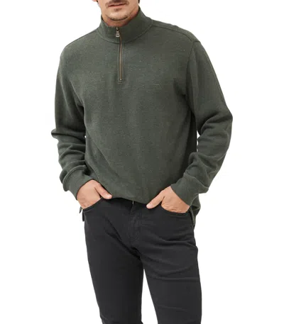 Rodd & Gunn Men's Alton Ave Quarter-zip Sweatshirt In Green