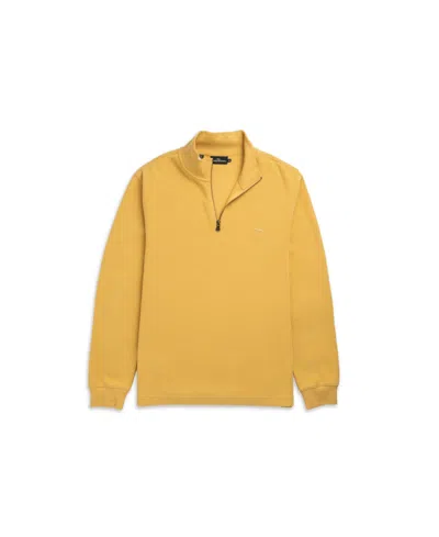 Rodd & Gunn Men's Alton Ave Quarter-zip Sweatshirt In Yellow