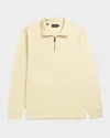 Rodd & Gunn Alton Ave Quarter Zip Sweater In Yellow
