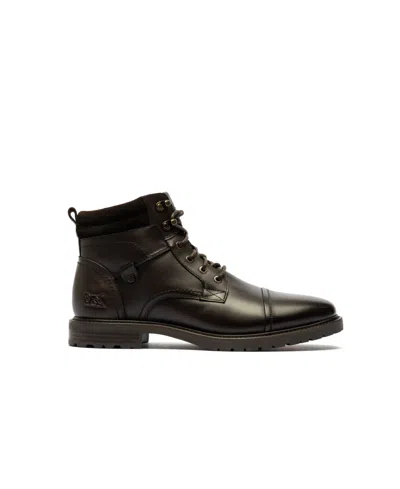 Rodd & Gunn Men's Brookdale Military Leather Boots In Brown