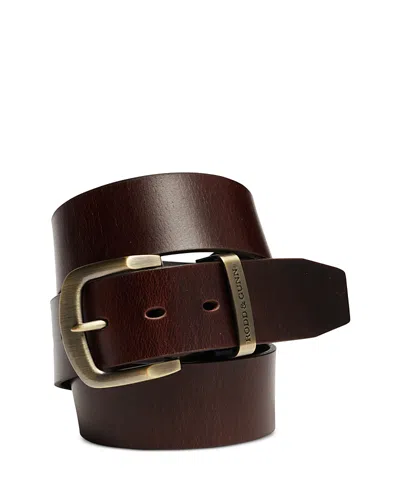 Rodd & Gunn Men's Farmlands Leather Belt In Brown