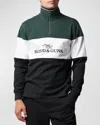 Rodd & Gunn Foresters Peak Quarter Zip Pullover In Green