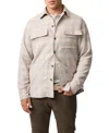 Rodd & Gunn Grey Town Button Front Overshirt In Gray
