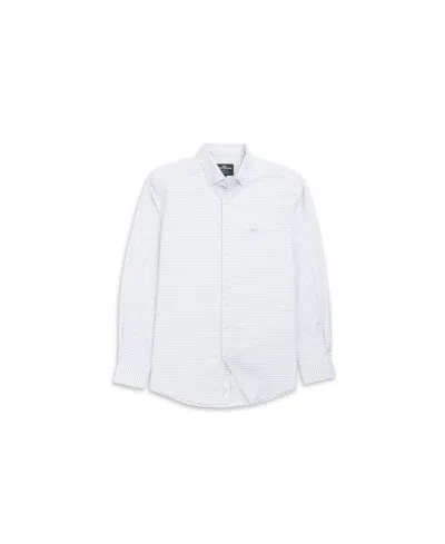 Rodd & Gunn Men's Gunn Check Oxford 5 Long Sleeve Sports Fit Shirt In Blue