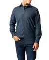 Rodd & Gunn Harrington Long Sleeve Sports Fit Shirt In Blue