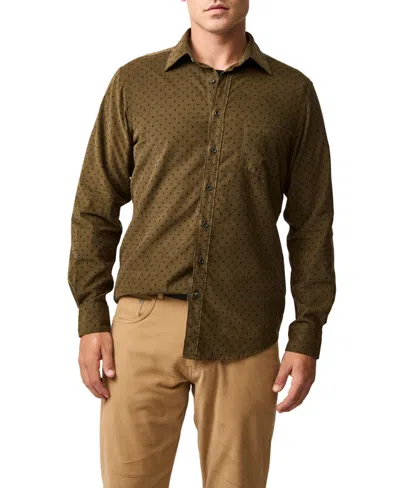 RODD & GUNN MEN'S HARRINGTON LONG SLEEVE SLIM FIT SHIRT