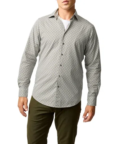 Rodd & Gunn Men's Henderson Valley Long Sleeve Slim Fit Shirt In Green