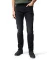 Rodd & Gunn Lyell Tapered Stretch Cotton Jeans In Black