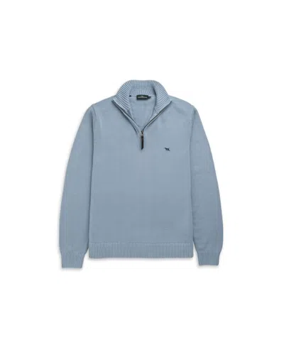 Rodd & Gunn Men's Merrick Bay Quarter-zip Sweater In Blue