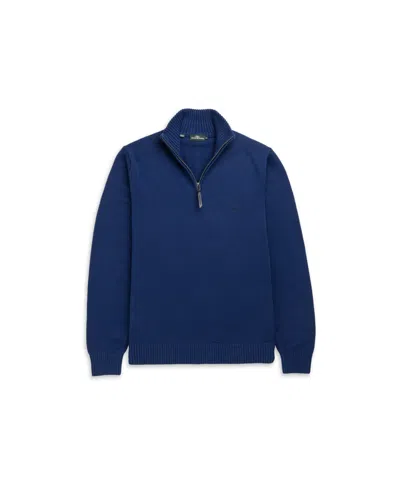 Rodd & Gunn Men's Merrick Bay Quarter-zip Sweater In Blue