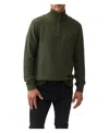 Rodd & Gunn Rodd And Gunn Merrick Bay Quarter-zip Sweater In Green