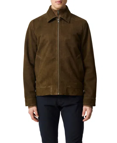 Rodd & Gunn Men's Miro Bay Leather Jacket In Brown