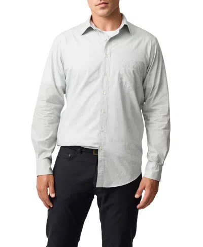Rodd & Gunn Men's Mount Riley Long Sleeve Slim Fit Shirt In Gray