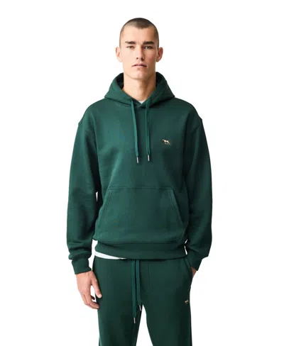 Rodd & Gunn Otago Fleece Pullover Hoodie In Green