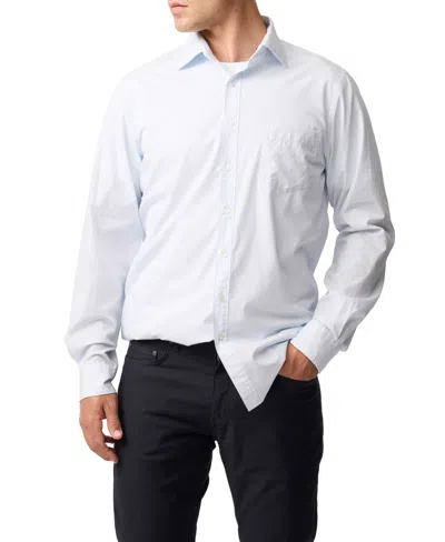 Rodd & Gunn Airtex Slim Fit Cotton Button-up Shirt In Purple
