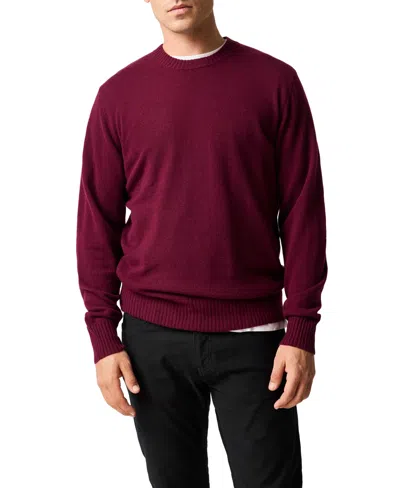 Rodd & Gunn Men's Stewart Island Knit Sweater In Burgundy