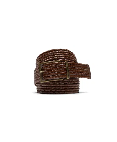 Rodd & Gunn Men's Stirling Stretch Leather Belt In Cognac