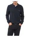 Rodd & Gunn Men's The Gunn Long Sleeve Slim Fit Polo Shirt In Blue