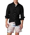 Rodd & Gunn Rodd Gunn Men's The Gunn Short Sleeve Slim Fit Polo In Black