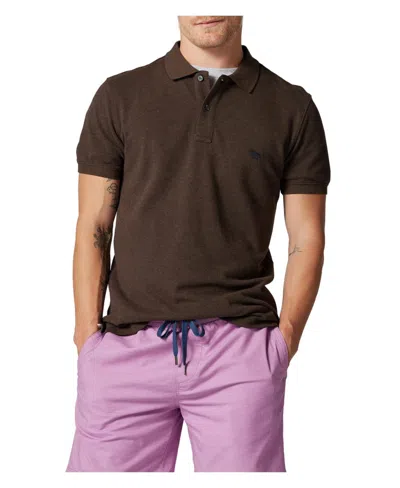 Rodd & Gunn Men's The Gunn Sports Fit Short Sleeve Polo In Brown