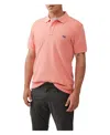 Rodd & Gunn Men The Gunn Polo In Salmon In Pink