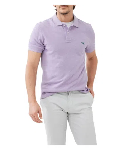 Rodd & Gunn Men's The Gunn Sports Fit Short Sleeve Polo In Purple