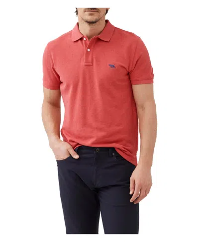 Rodd & Gunn Men's The Gunn Sports Fit Short Sleeve Polo In Red