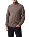 Rodd & Gunn Rodd And Gunn Merrick Bay Quarter-zip Sweater In Brown