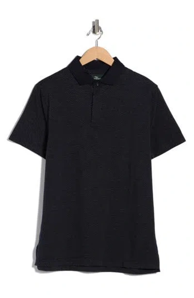 Rodd & Gunn Mount Riley Cotton Polo In Black