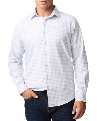 Rodd & Gunn Mount Victor Sports Fit Button Down Shirt In White