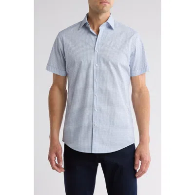 Rodd & Gunn Ness Street Short Sleeve Button-up Shirt In Blue
