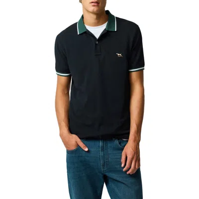 Rodd & Gunn New Lynn Sports Fit Polo In Black