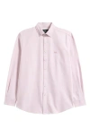 Rodd & Gunn North Island Solid Button-down Shirt In Pink