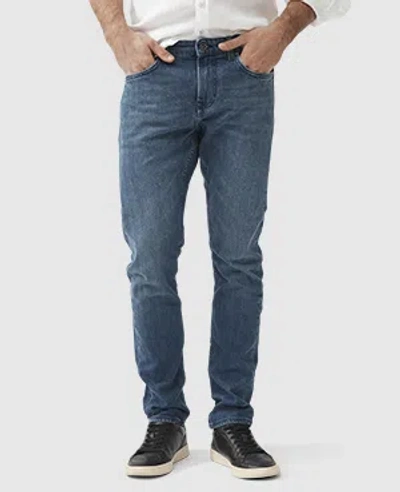 Rodd & Gunn Oaro Slim Fit Italian Denim In Bright Blue