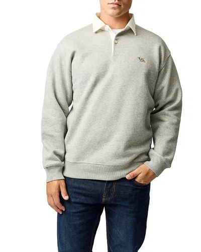 Rodd & Gunn Otago Rugby Sweatshirt In Gray