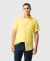 Rodd & Gunn Palm Beach Sports Fit Shirt In Yellow