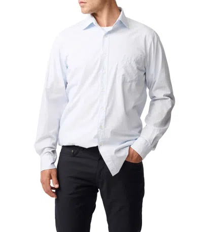 Rodd & Gunn Polstead Organic Cotton Button-up Shirt In White