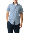 Rodd & Gunn Portage Sports Fit Shirt In Blue