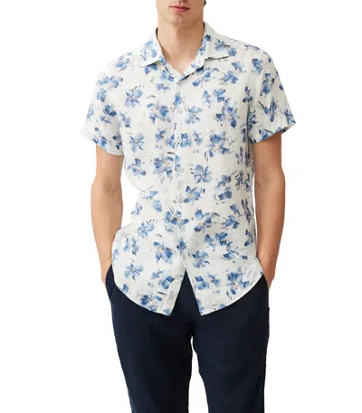 Rodd & Gunn Portland Island Sports Fit Shirt In White