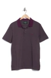 Rodd & Gunn Redwood Pass Cotton Polo In Purple