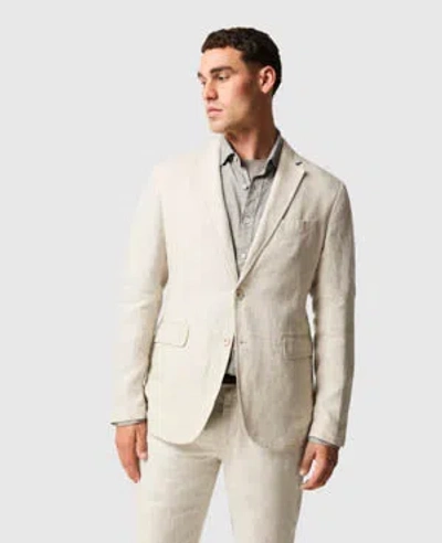Rodd & Gunn Campbell Island Resort Linen Jacket In Neutral