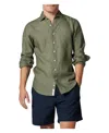 Rodd & Gunn Men's Coromandel Long-sleeve Woven Shirt In Green