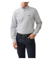 Rodd & Gunn Gunn Check Oxford 3 Sports Fit Shirt In Blue