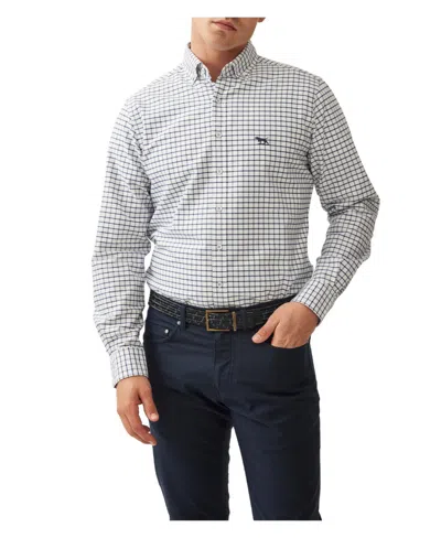 RODD & GUNN RODD GUNN MEN'S GUNN CHECK OXFORD 3 LONG SLEEVE SLIM FIT SHIRT