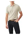 Rodd & Gunn Masons Regular Fit Flat Knit Polo Shirt In Neutral