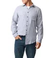 Rodd & Gunn Rodd Gunn Men's Port Charles Linen Long Sleeve Slim Fit Shirt In Blue