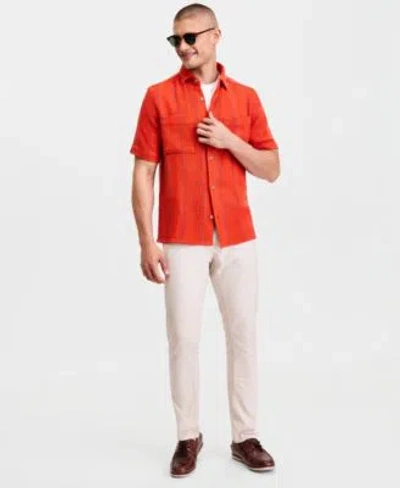 Rodd & Gunn Rodd Gunn Mens Point Break Shirt Straight Fit Jeans Gunn Tee Boardwalk Boat Shoes In Bark